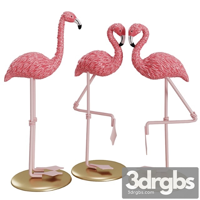 Figurine  Flamingo