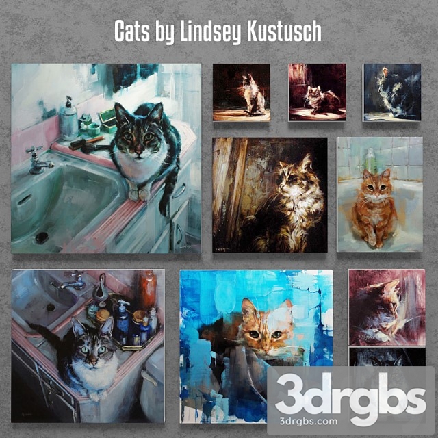 Cats by Lindsey Kustusch