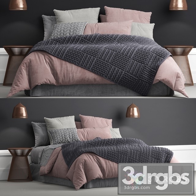 Moderm Pink Bed