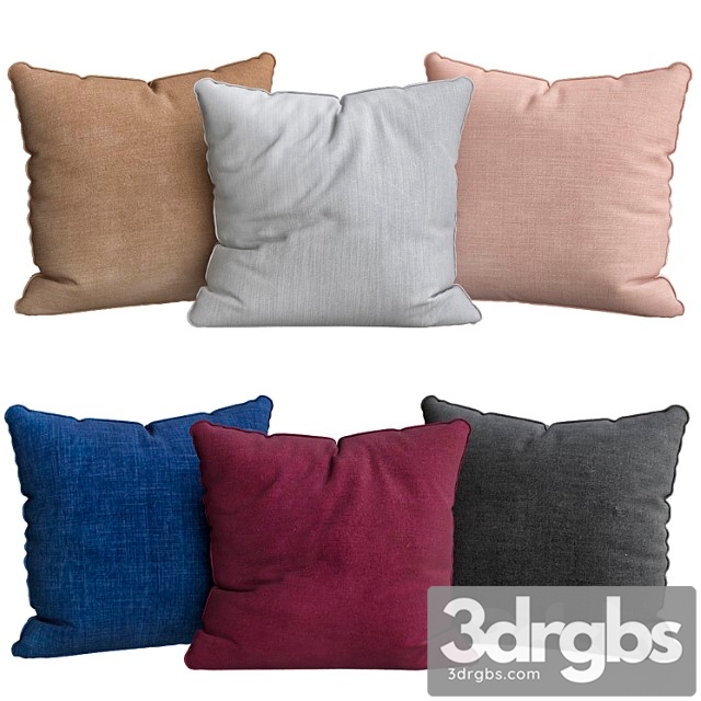 Washed velvet pillow covers