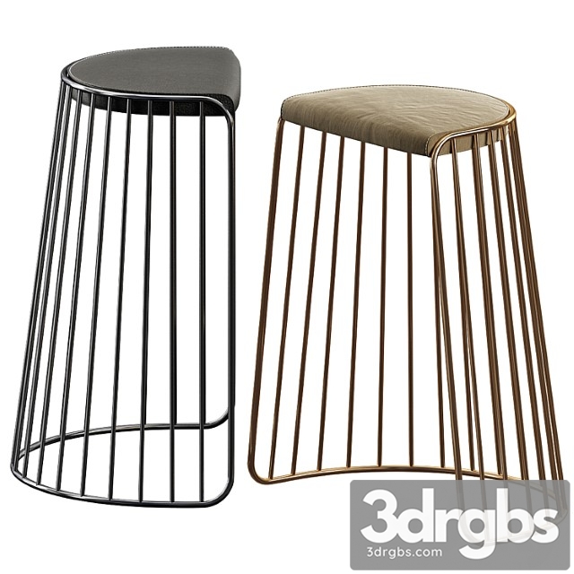 Phase Design Brides Veil Bar Stool 1