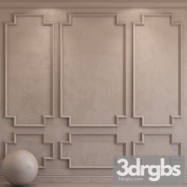 Decorative Plaster With Molding 37