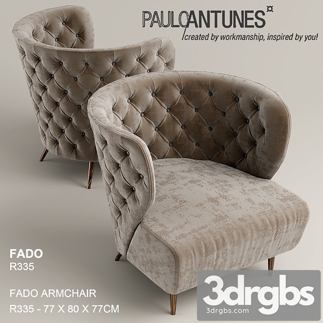 Pauloantunes Fado R335 Armchair