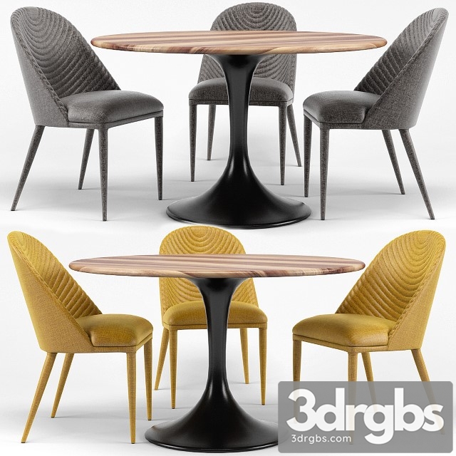 Amarelo Chair Thor Dining Table