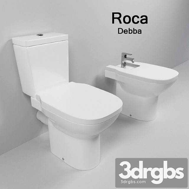 Squat Toilet and Bidet Roca Debba