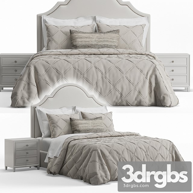 Basset barcelona bonnet headboard bed