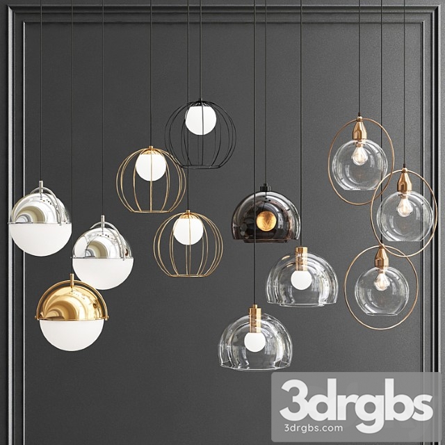 Collection of pendant lights a