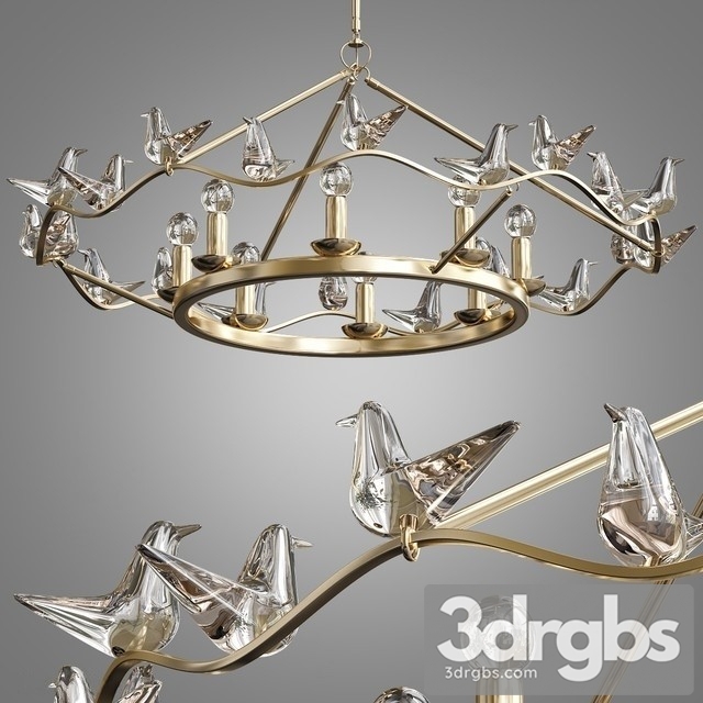 Arteriors Dove Chandelier