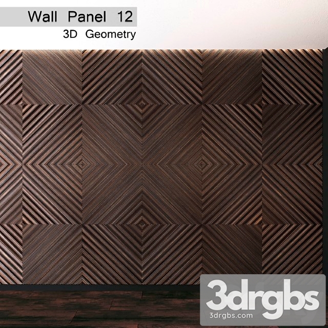 Wall panel 12. 3d geometry