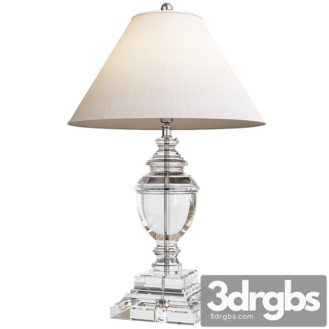 Crystal table lamp eichholtz noble