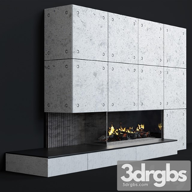 Modern fireplace 10