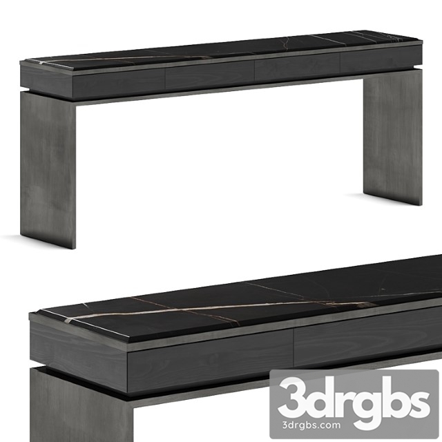 Malerba black & more console table