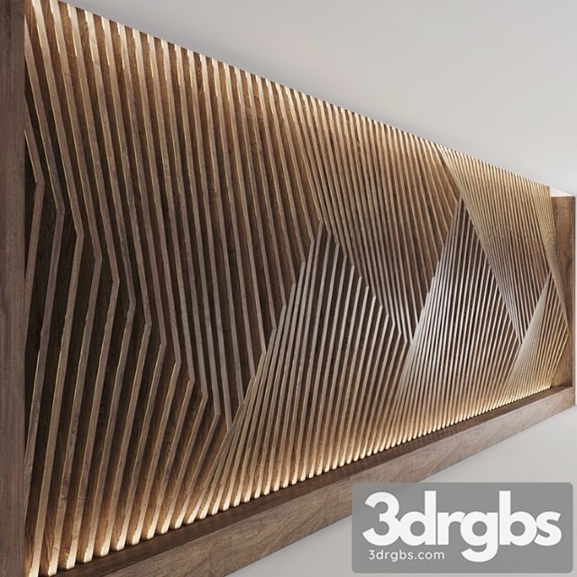 Decorative parametric wall