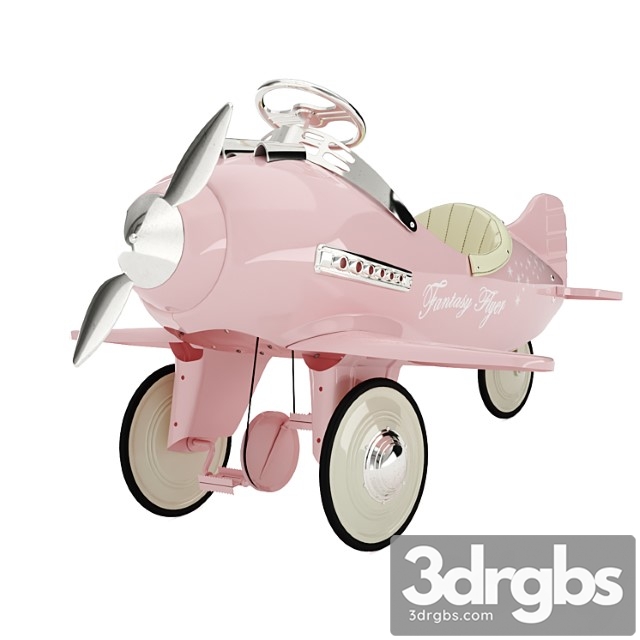 Childrens Pedal Airplane Fantasy Fleur