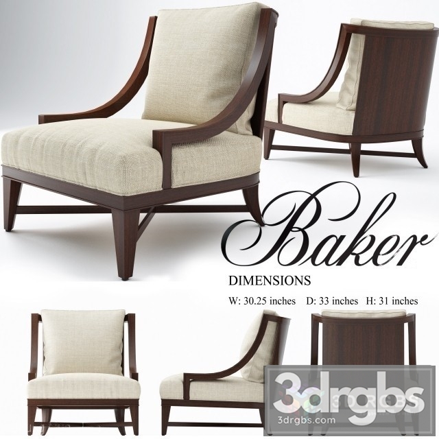 Baker Nob Hill Lounge Chair