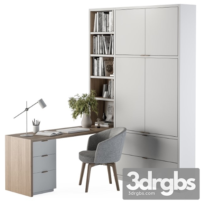 Office Furniture Wardrobe and Table Home Office 34