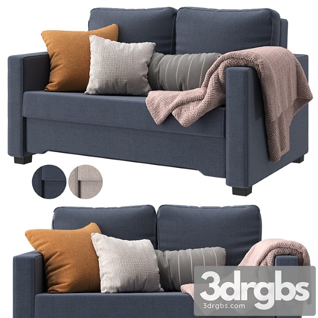 Ikea backseda 2-seater sofa bed, 2 colors