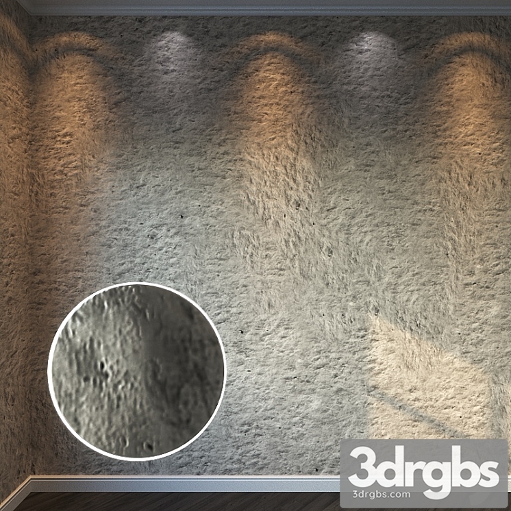 Decorative stucco 439 - 8k material