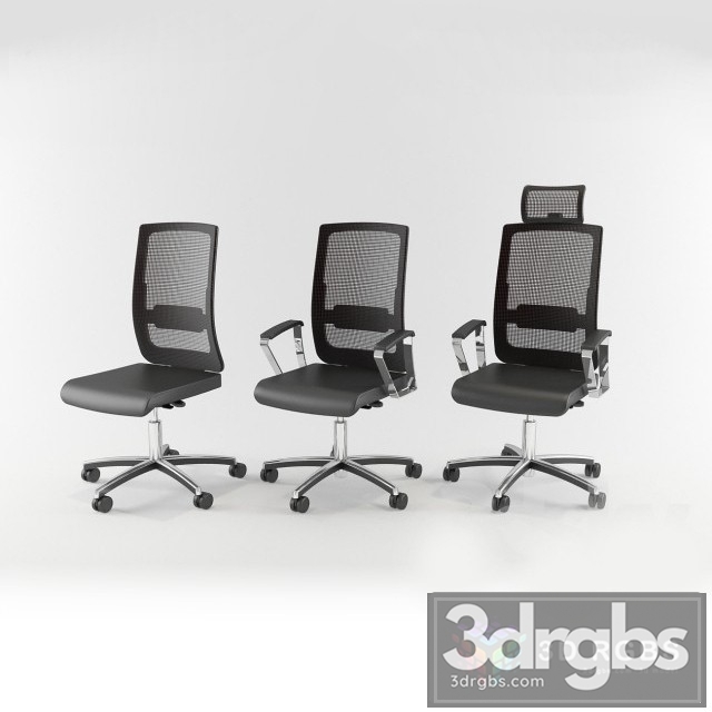 Mesh Adjustable Office Chair Set