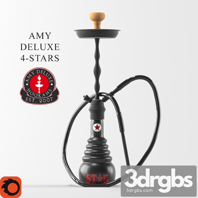 Hookah Amy Deluxe 4 Star