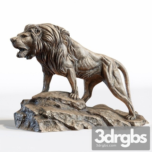 Lion Sculpture 04