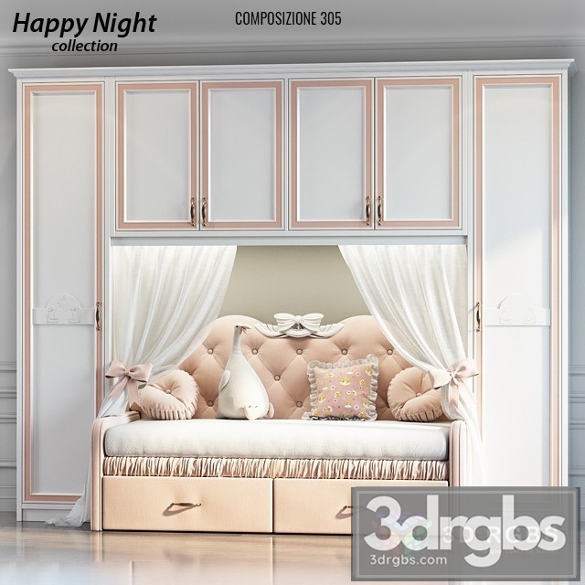 Ferretti Happy Night Bed