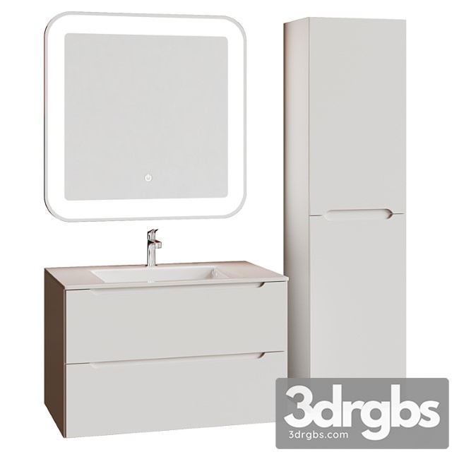 Bathroom furniture set 03