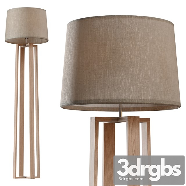 Freya Nubi FR5134 FL 01 BG Floor Lamp