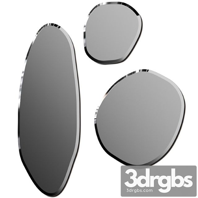 Pacini & cappellini stone wall mirrors