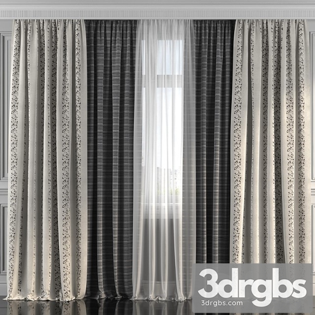 Curtains with window 233