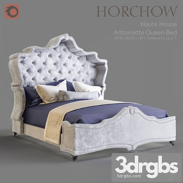 Haute House Antoinette Queen Bed Horchow