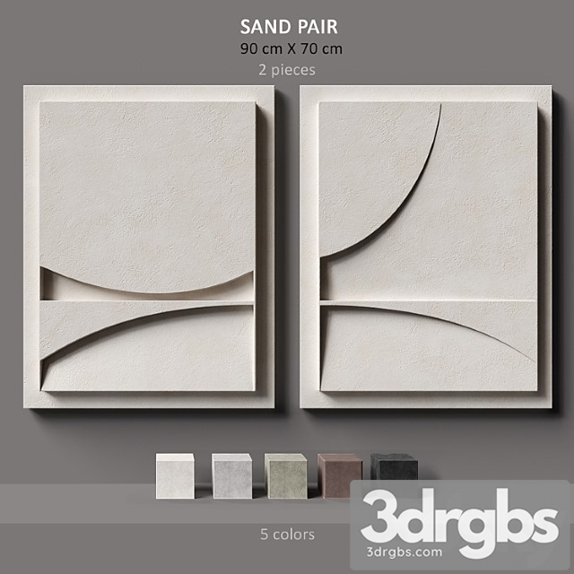 Relief sand pair