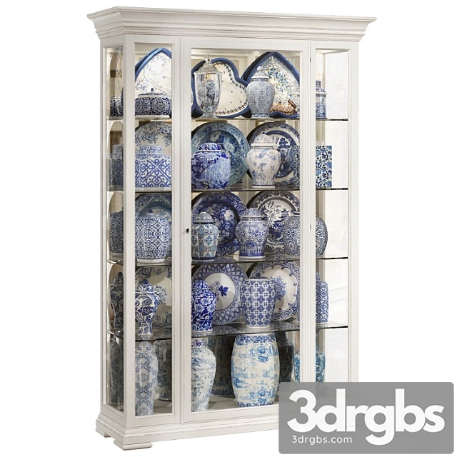 Classical display cabinet