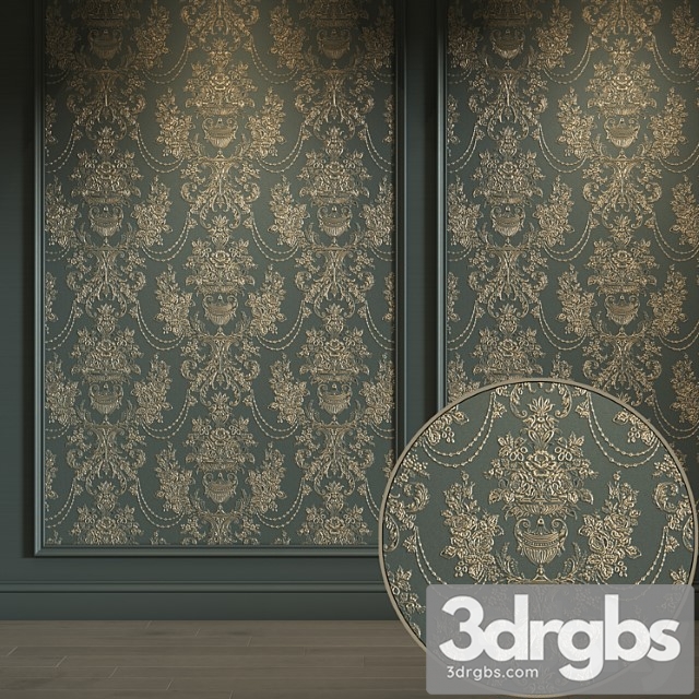 Plaster wallpaper 229 (wallcrusta)