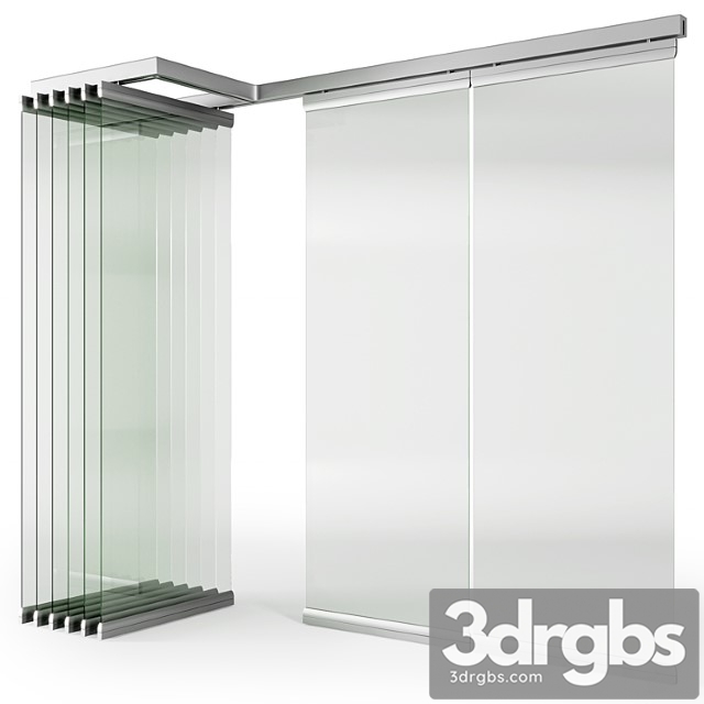 Glass sliding partition walls