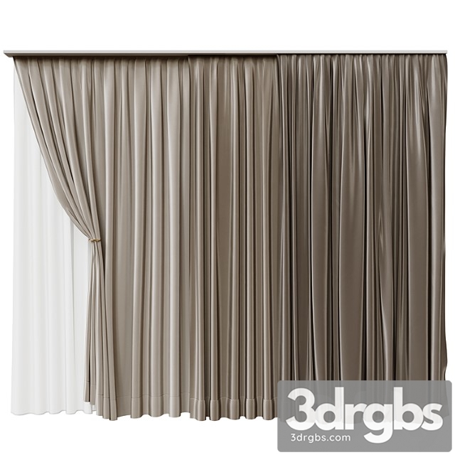 Curtains beige