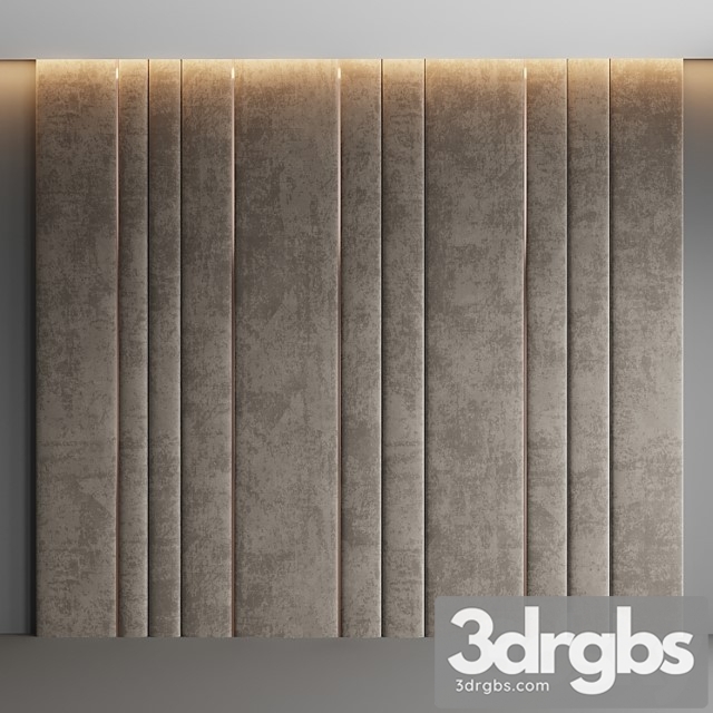 Dirty Beige Velvet Panel