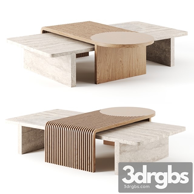 Stick Stone Table By Dooq
