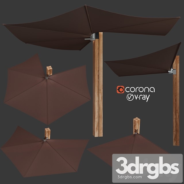 Wall Mounted Garden Umbrella