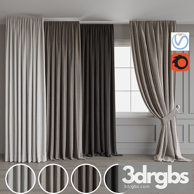 Curtain set 80