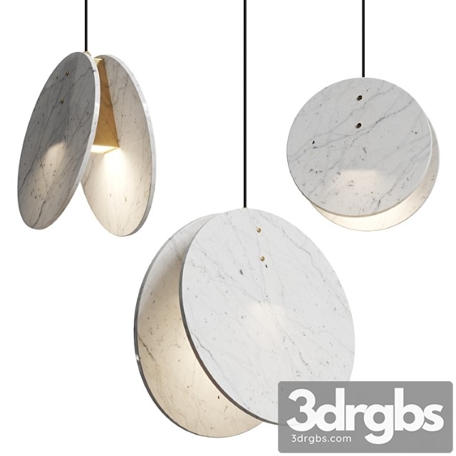 Marc Wood Studio Shell Pendant Lamps