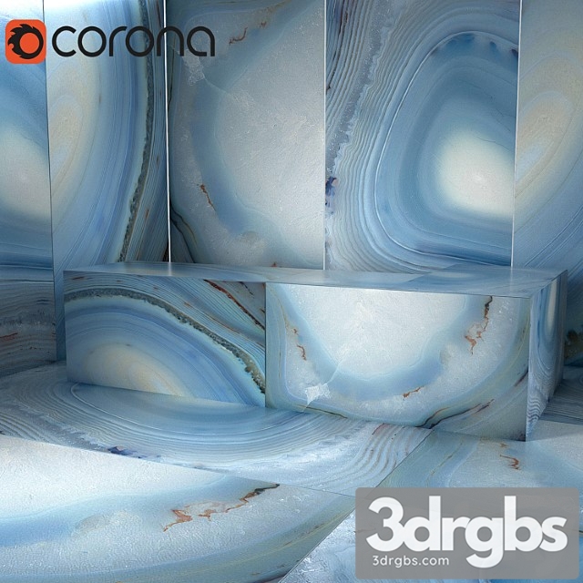 Agata azzurra porcelain stoneware