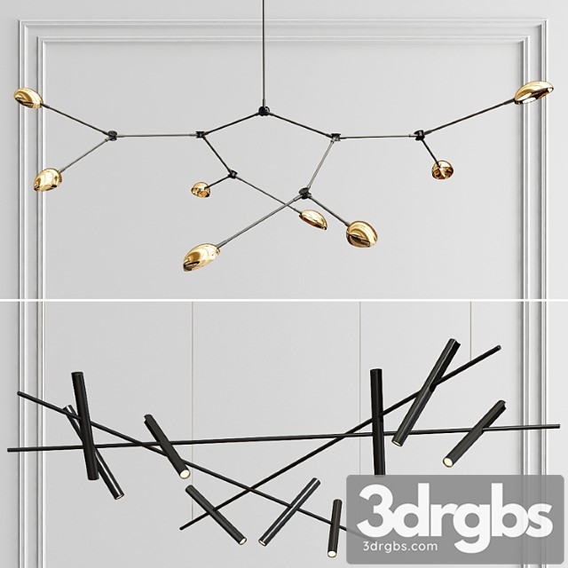 Drop & kreon esprit chandelier