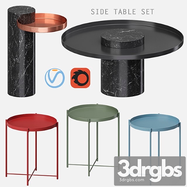 Side table set 2