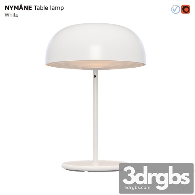 Ikea nymane white