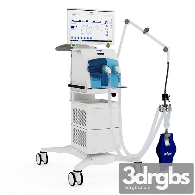 Artificial lung ventilator dräger evita v800