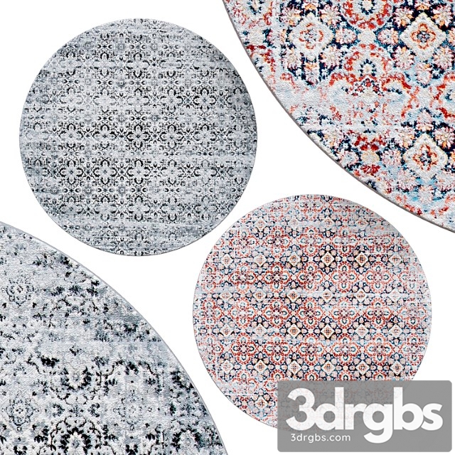 Circle Rugs 196