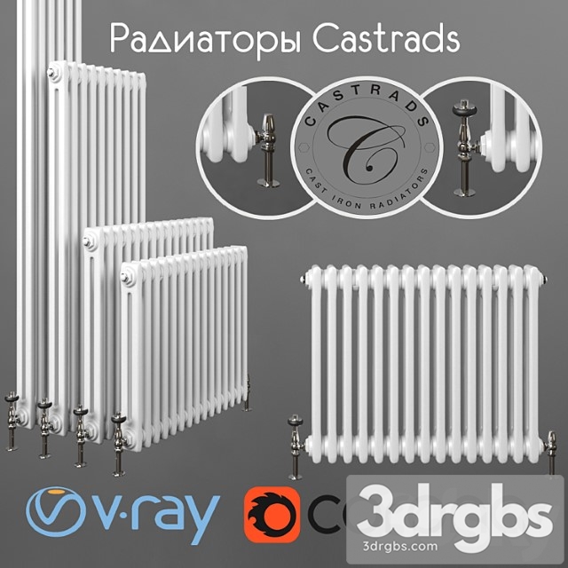 Radiators, steel castrads, series florence 2