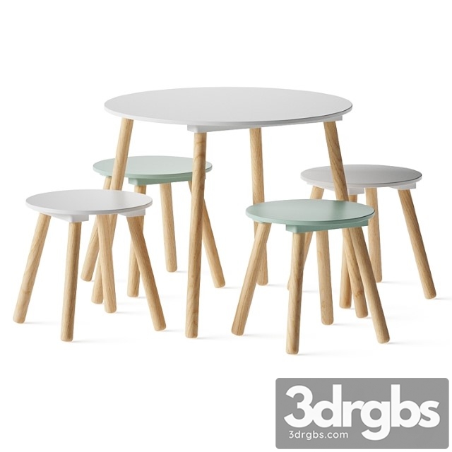 La redoute jimi child's table and stools