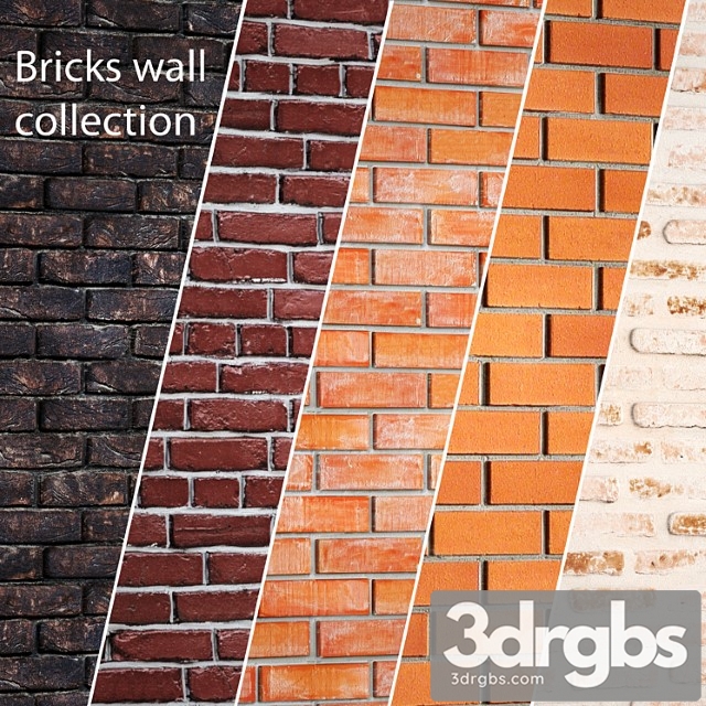 A Collection Of Brick Walls 2 Masonry Clinker Decorative, Brown Loft Panel Masonry